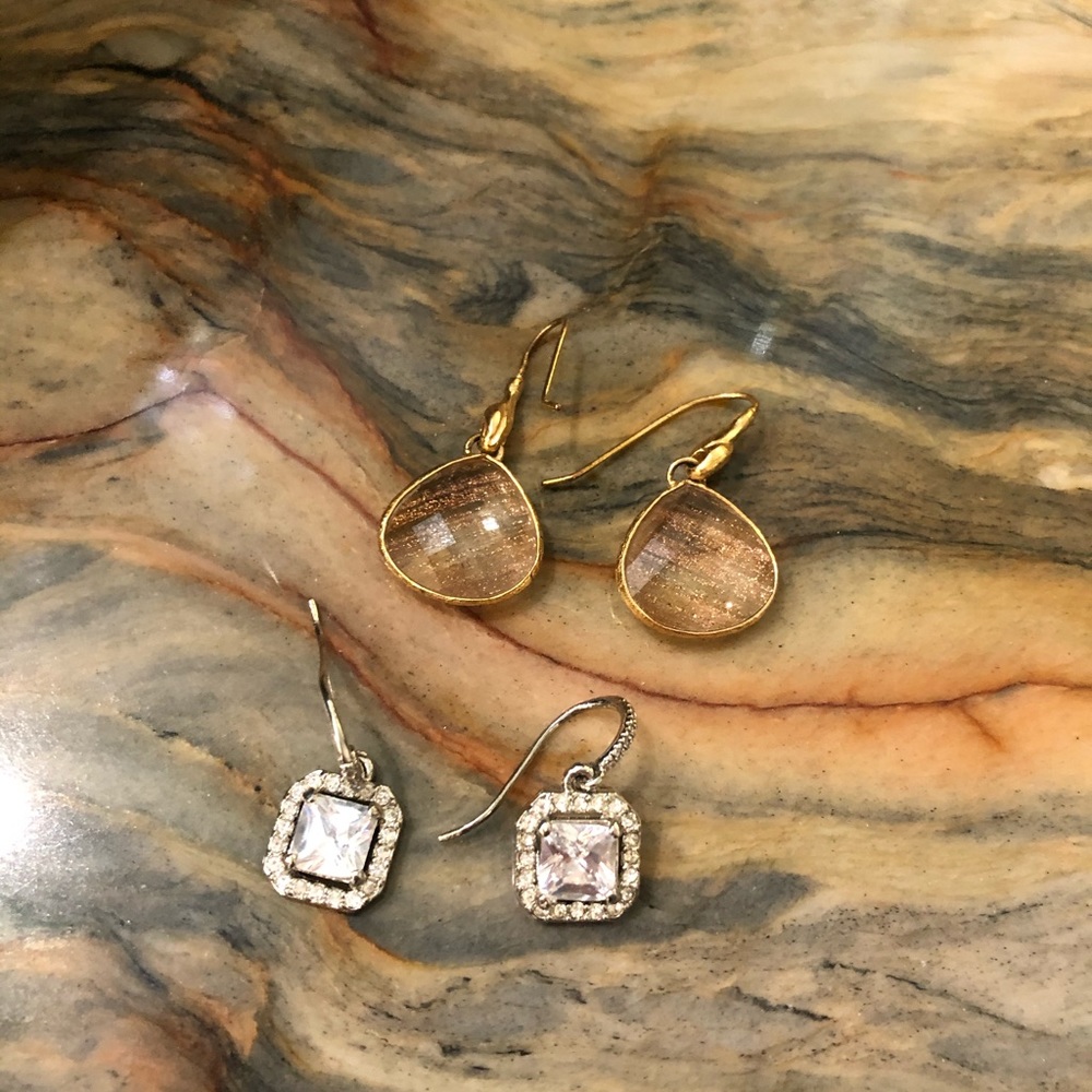 Stella & Dot small jewel earrings